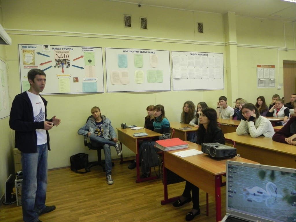 19-20.09.12 «Общее дело» в Гуманитарном колледже информационно-библиотечных технологий № 58