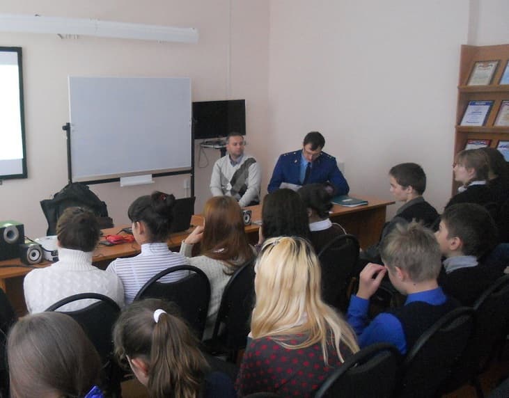 26.11.13 Лекция в школе № 10 г. Орла