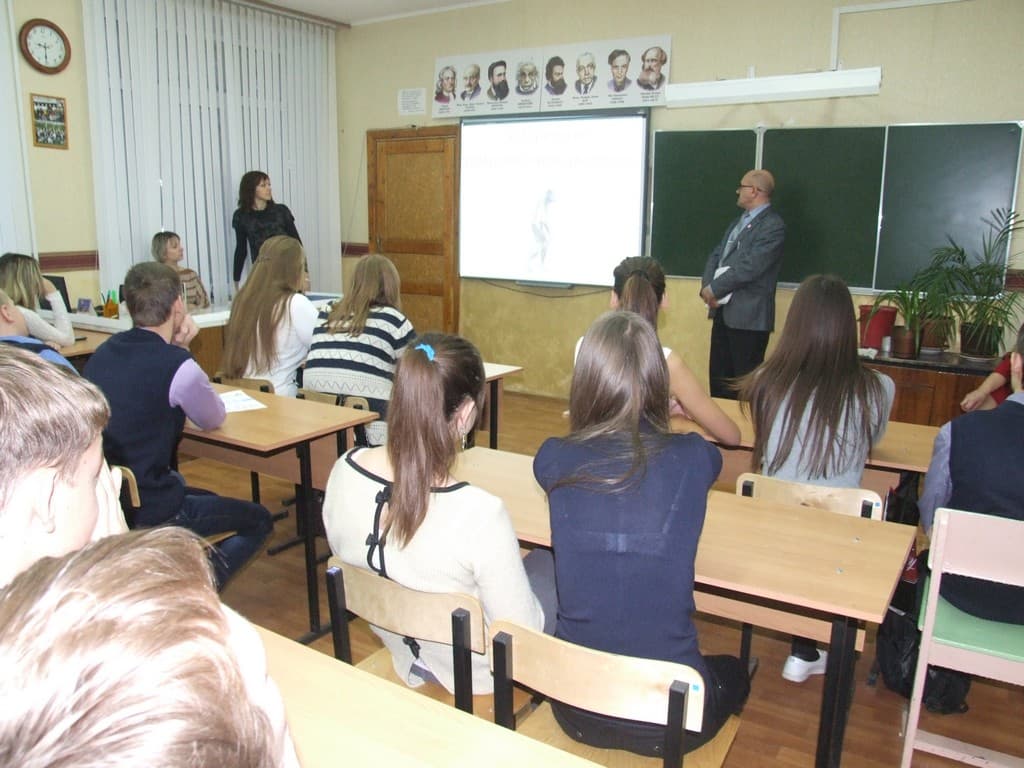 21.11.13 «Общее дело» в лицее № 18 г. Орла