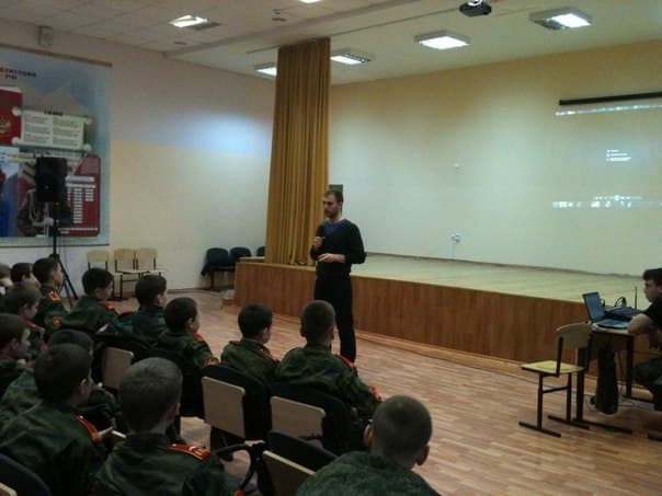 28.10.13 «Общее дело» в кадетской школе