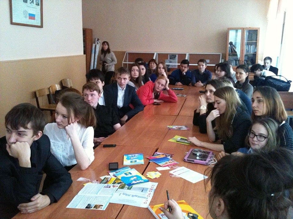 13.12.13 Круглый стол, посвященный профилактике наркотизации в Гимназии № 3 г. Казани