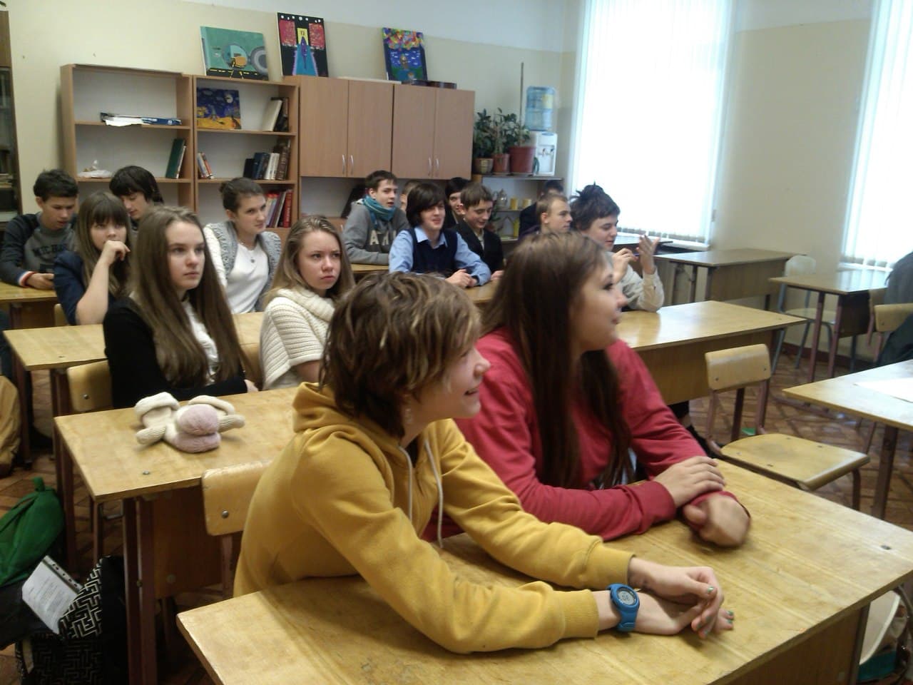 21.01.14 совместная программа с группой «Прорыв» в школе 225 Санкт-Петербурга