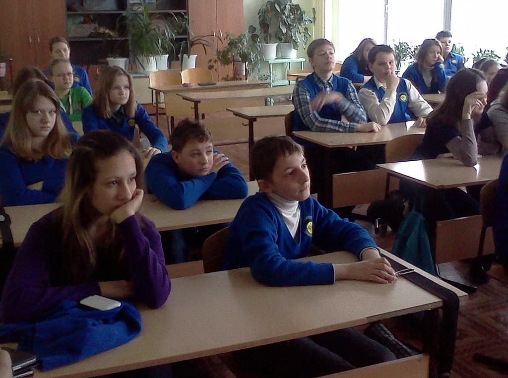 01.02.14 Презентация Общего Дела в 7А классе 96 гимназии г.Железногорска Красноярского края
