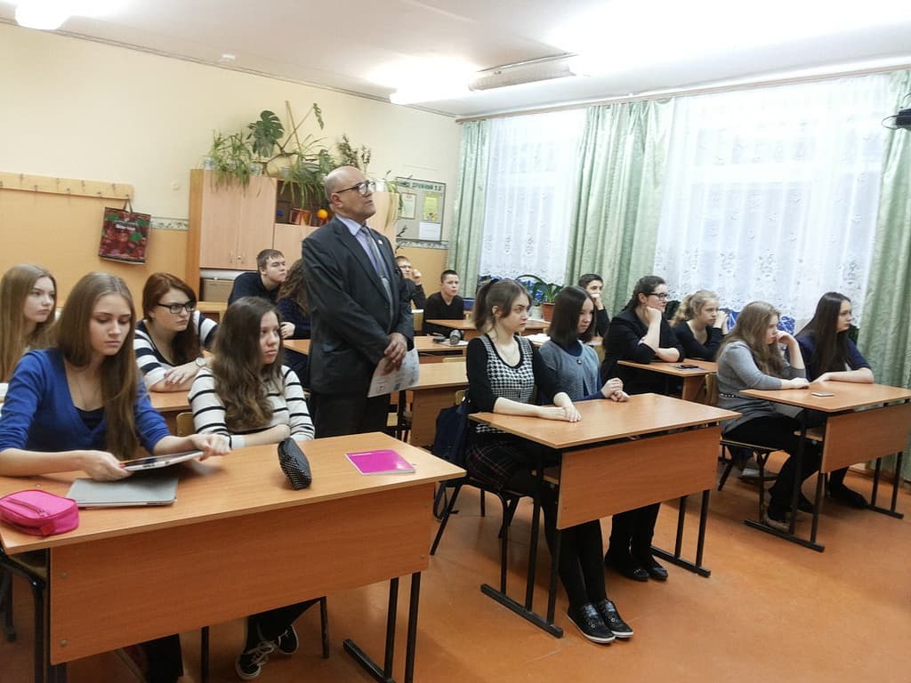 11.02.14 Урок Трезвости в школе №5 г. Орёл