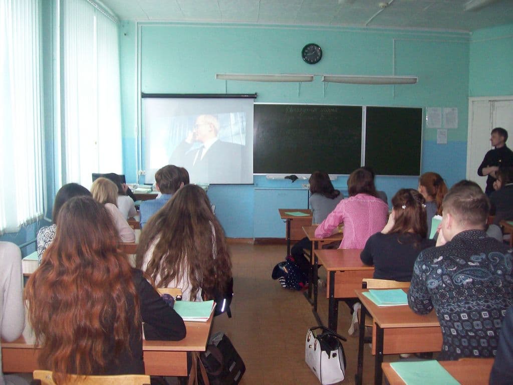 12.03.14 программа «Общее Дело» с 9-ми классами школы № 19 г. Кинешма