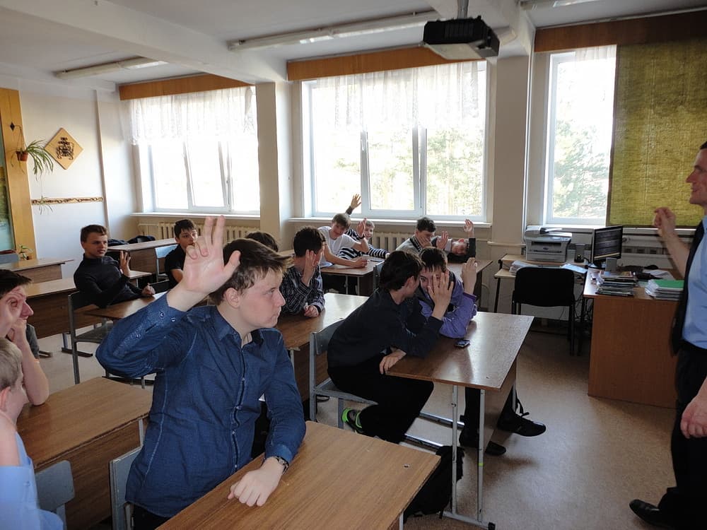 14.04.14 Презентация Общего Дела в 8а кл. 103 шк. г.Железногорска Красноярского края