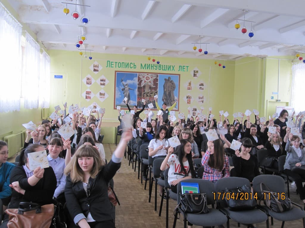 17.04.14 Общее дело в школе №6 города Нефтекамска