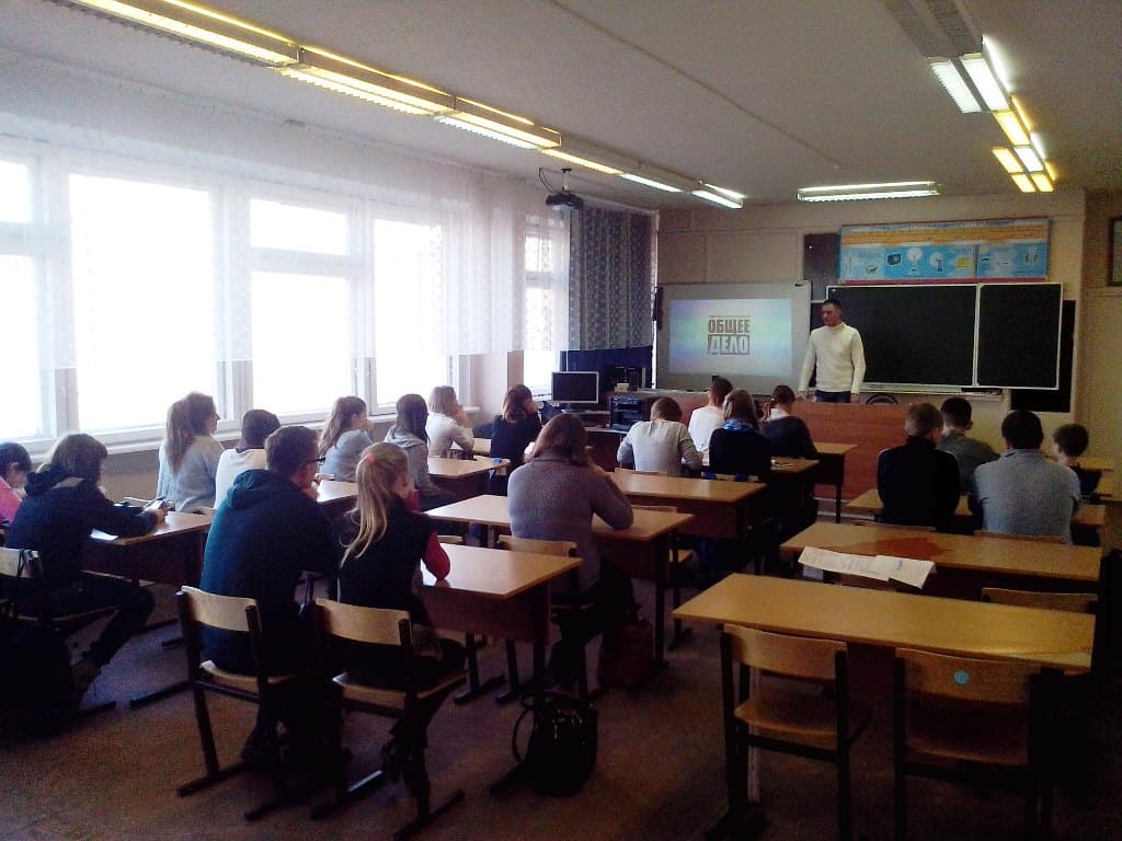 15.12.14 Общее дело в школе №34 города Волжский Волгоградской области