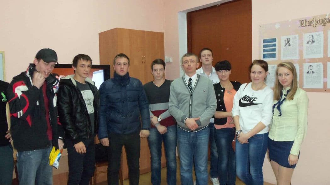 30.10.14 Общее дело в Великоустюгском политехническом техникуме Вологодской области