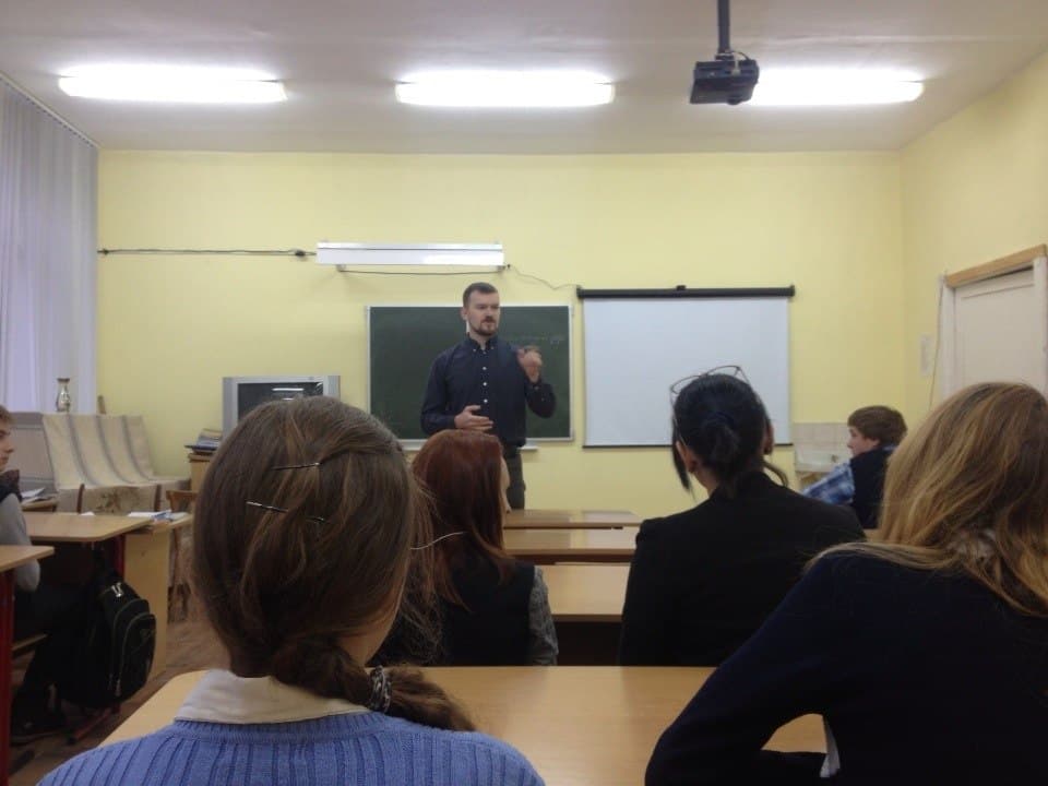 28.11.14 Трезвый десант в Караваевской школе Костромского района