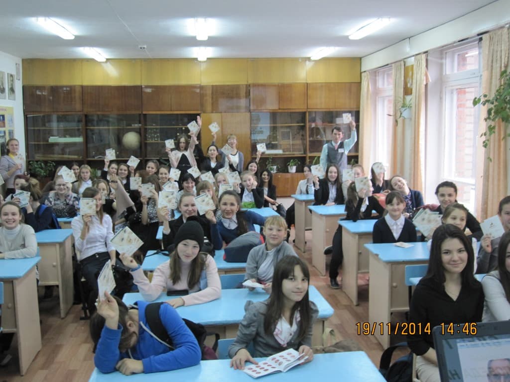 19.11.14 Общее дело в школе №3 города Нефтекамск республики Башкортостан