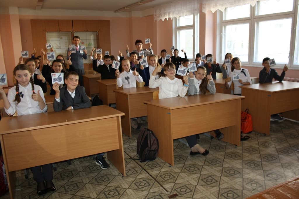 12.09.14 Общее дело в школе №2 города Агидель республики Башкортостан