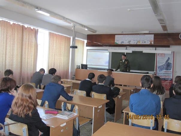 18.02.15 Общее дело в школе №1 города Агидель республики Башкортостан