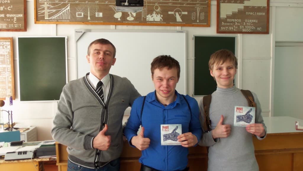 23.03.15 Общее дело в школе №4 города Великий Устюг Вологодской области