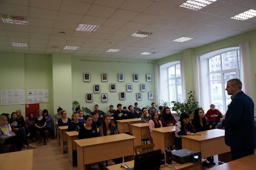 03.03.15 Общее дело в Охтинском колледже Санкт-Петербурга