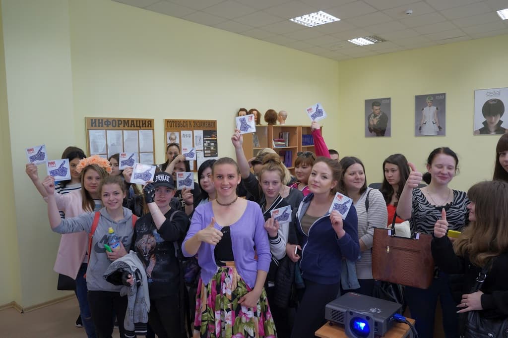25.06.15 Общее Дело в Охтинском колледже Санкт-Петербурга