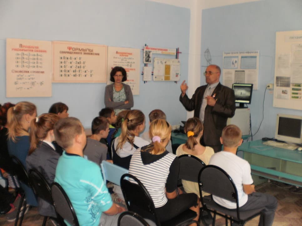 04.09.15 Общее Дело в Луначарской ООШ Урицкого района Орловской области