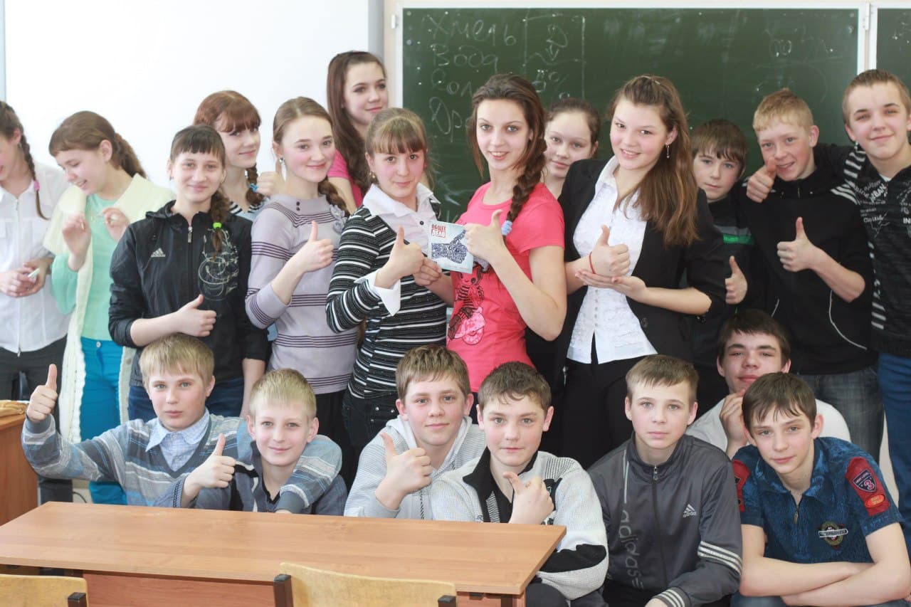 30.11.12 Месячник трезвости в школе №14 города Томска