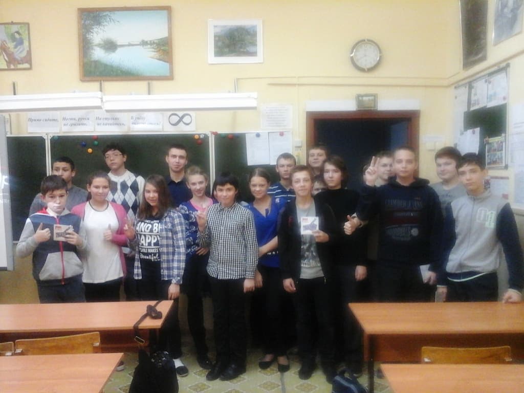 26.11.15 Общее дело в школе №1 города Волжский Волгоградской области