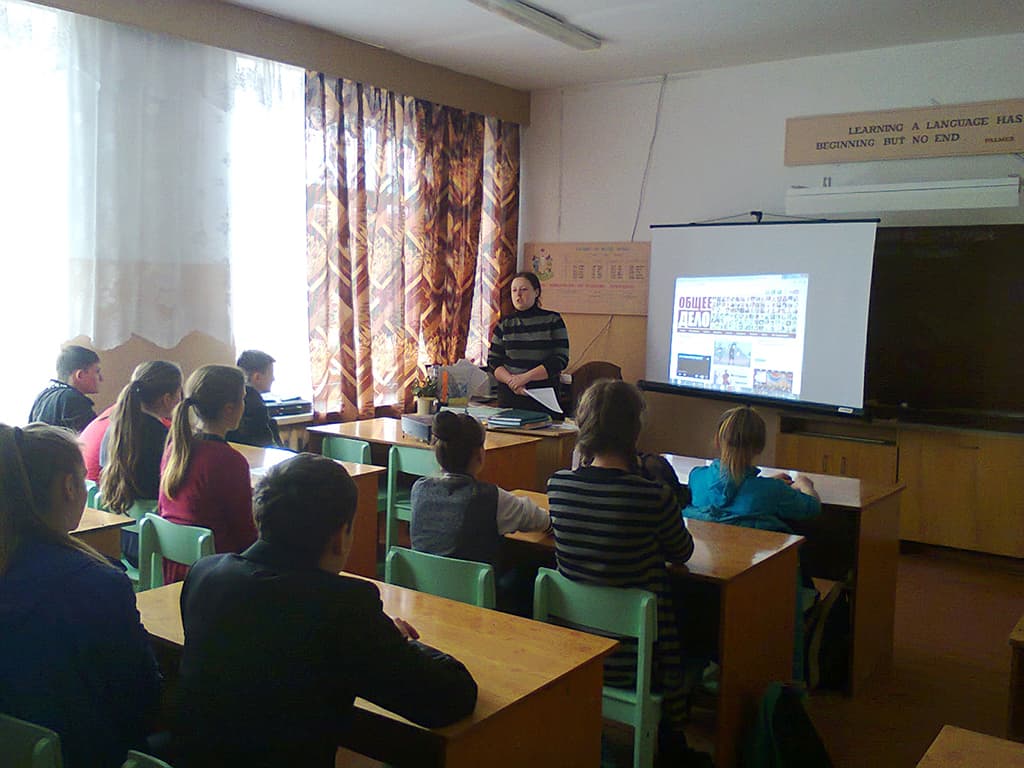 28.04.16 Реализация проекта "Здоровая Россия — Общее дело" Солохинской школой Белгородской области