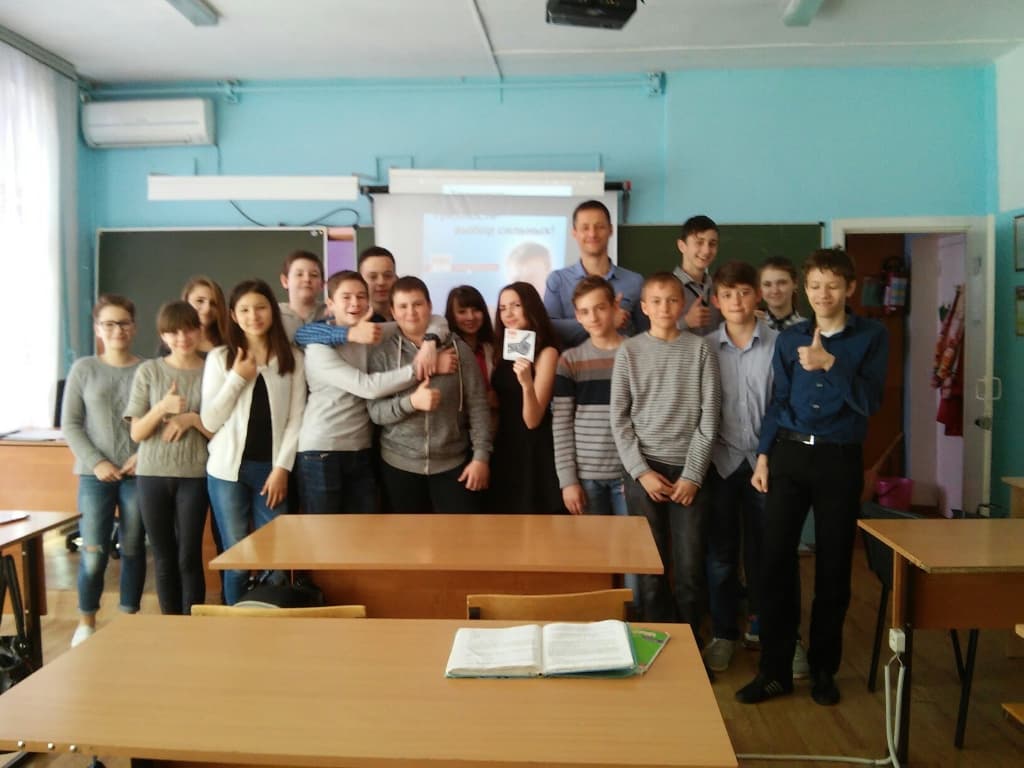 15.04.16 Общее дело в школе №19 города Волжский Волгоградской области