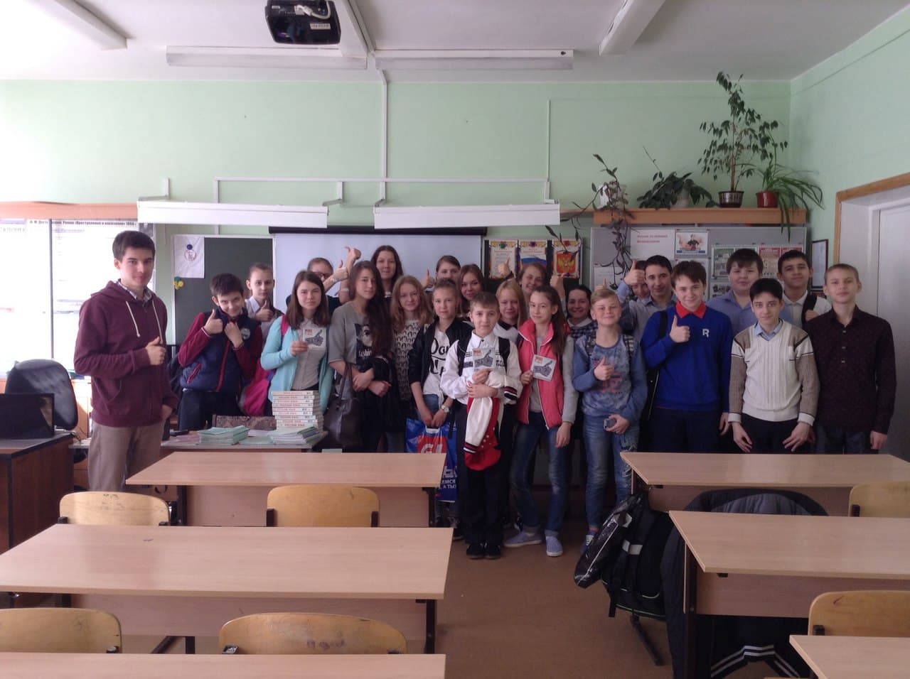 28.04.16 Общее дело в школе №19 города Волжский Волгоградской области