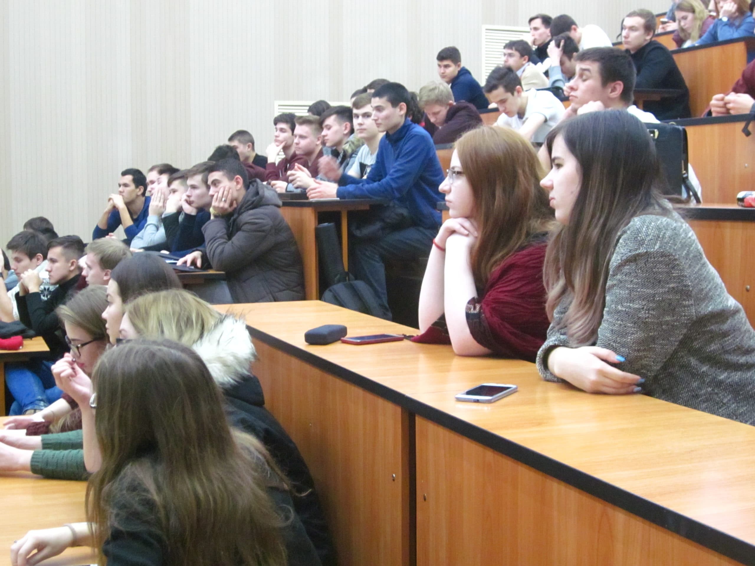 Лекция в Казанском государственном архитектурно-строительном университете