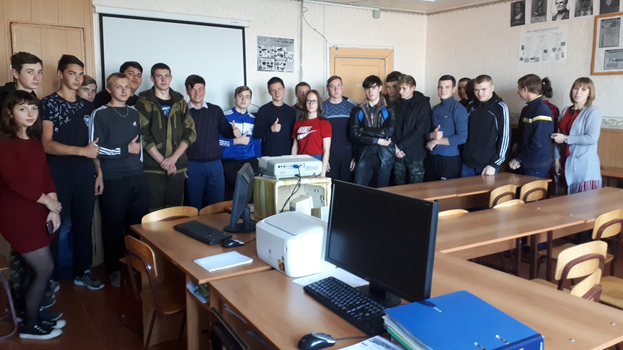 Общее дело в Милютинском филиале Морозовского агропромышленного профессионального техникума Ростовской области