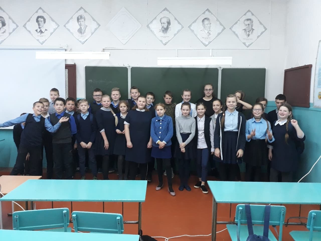 Общее дело в Голузинской школе Вологодской области