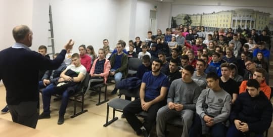 Общее дело в Ростовском областном училище Олимпийского резерва