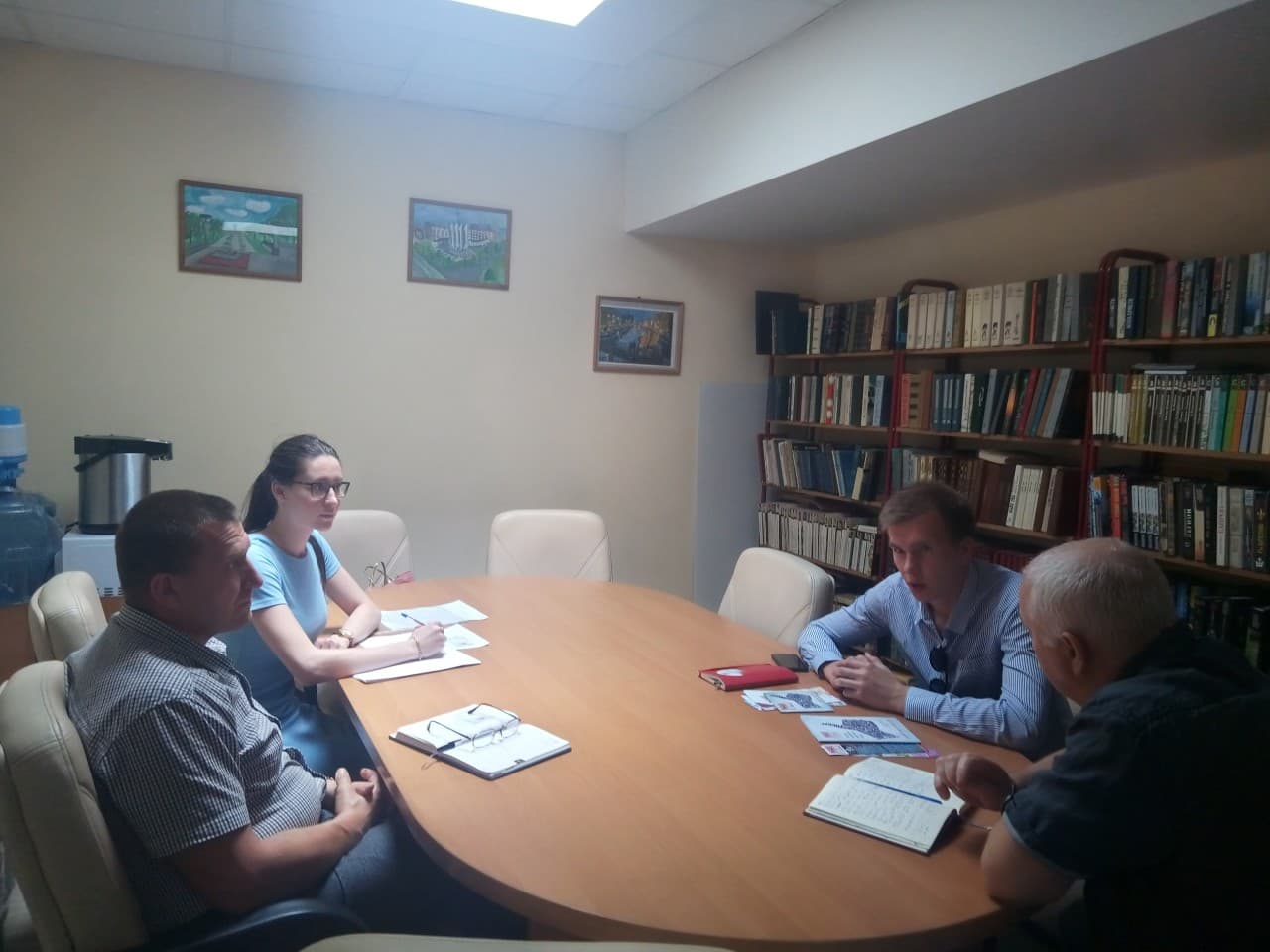 В центре состоялась рабочая встреча с руководителем Санкт-Петербургского отделения ООО » Общее Дело»