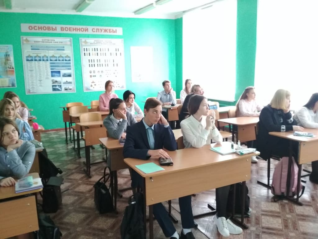 Очередное занятие «Общего Дела» в школе №18 города Кинешмы