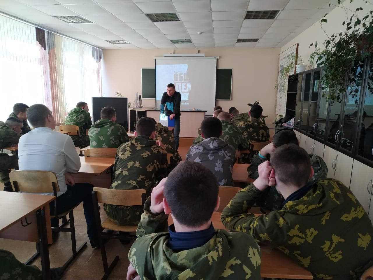Лекция по нравственности в в Раифском специальном учебно-воспитательном учреждении закрытого типа