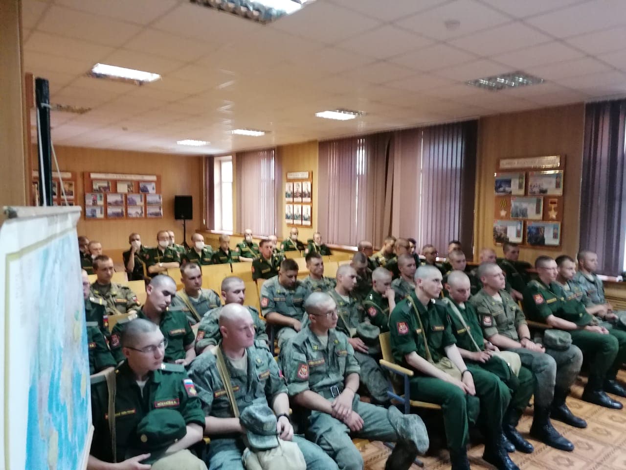 Лекции по профилактике курения, наркомании в войсковой части г. Казани