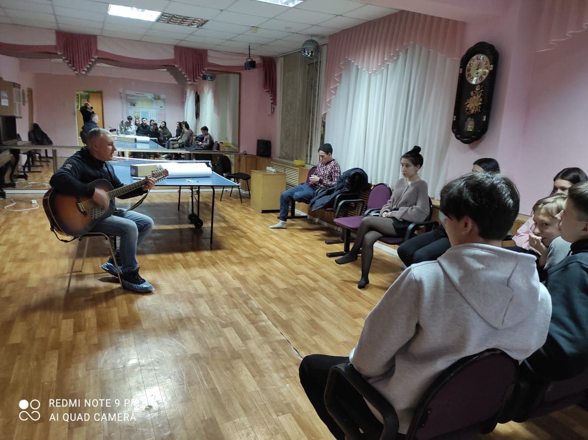 Встреча-беседа «Мой путь к трезвости» в подростковом клубе «Саулык» г.Альметьевска