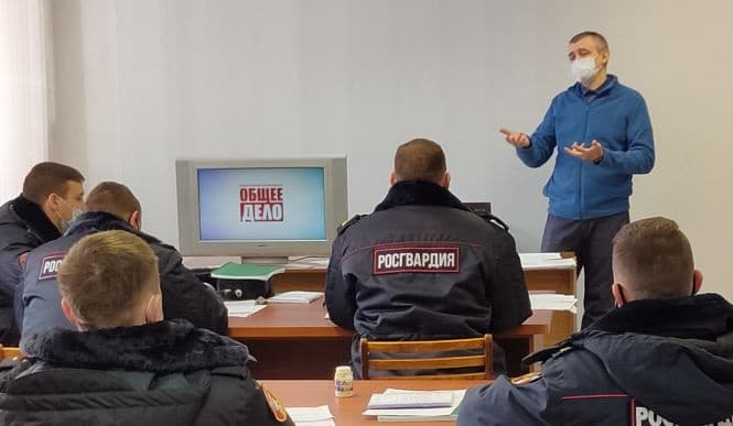 «Общее Дело» приняло участие в профилактических мероприятиях Управления Росгвардии по Вологодской области