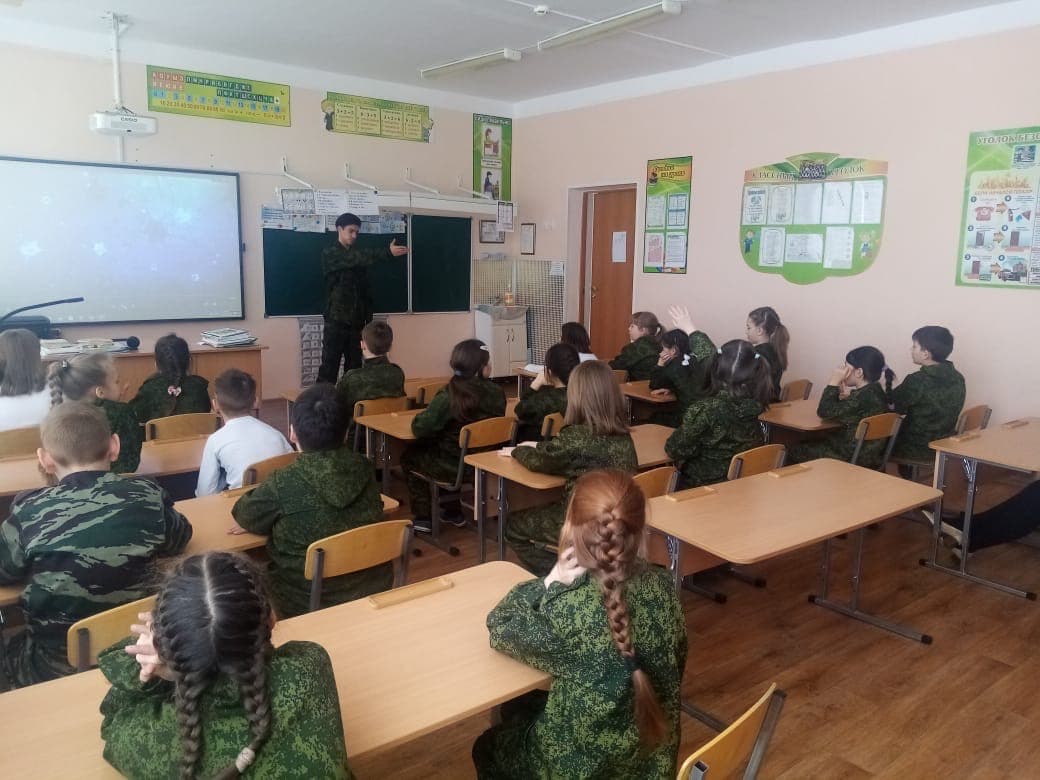 Команда «БлагоТвори» провела занятие для учащихся 2 класса школы села Алкино-2