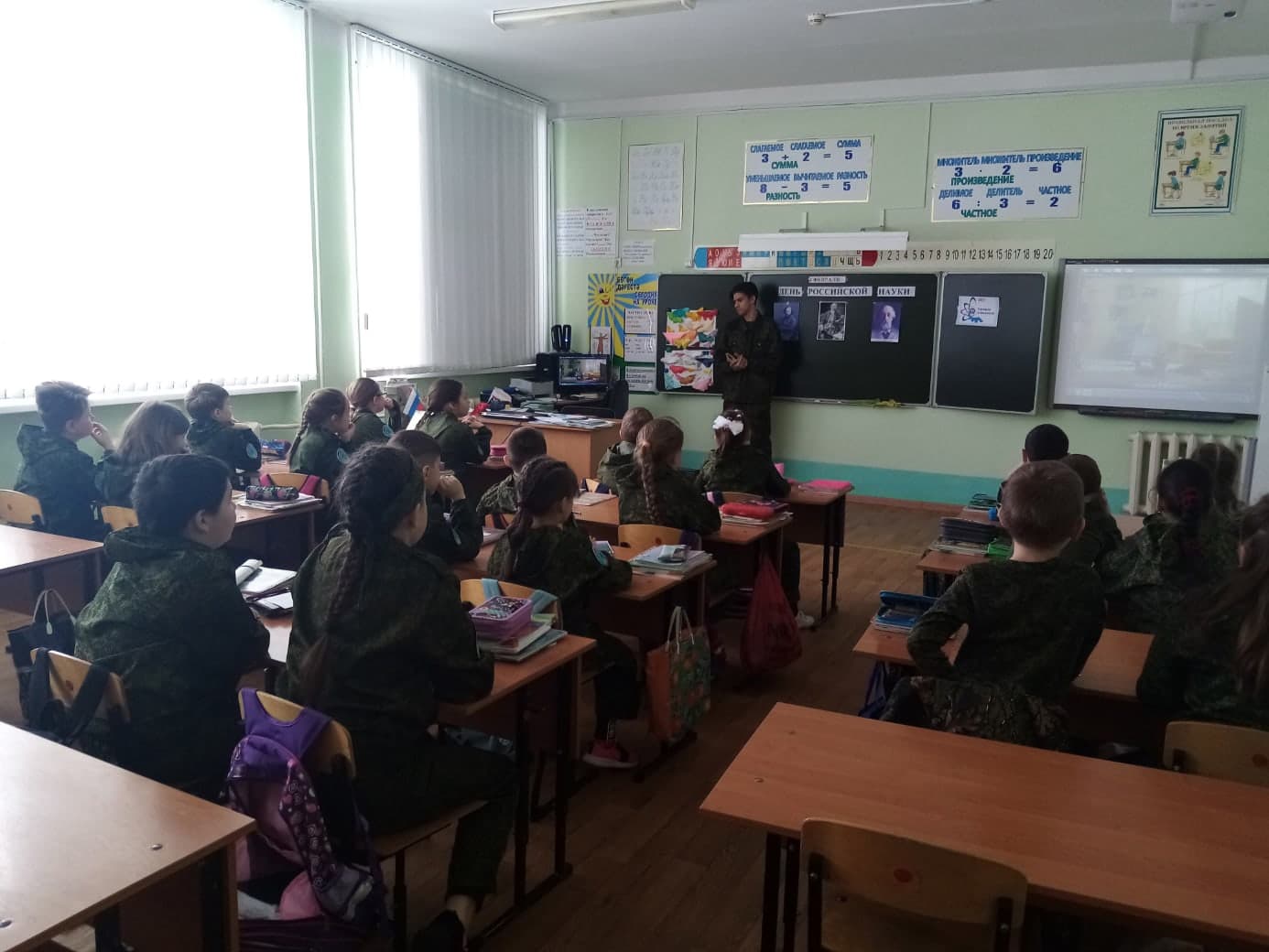 Волонтерская команда «БлагоТвори» провела профилактические беседы с учениками 3 класса школы с.Алкино-2