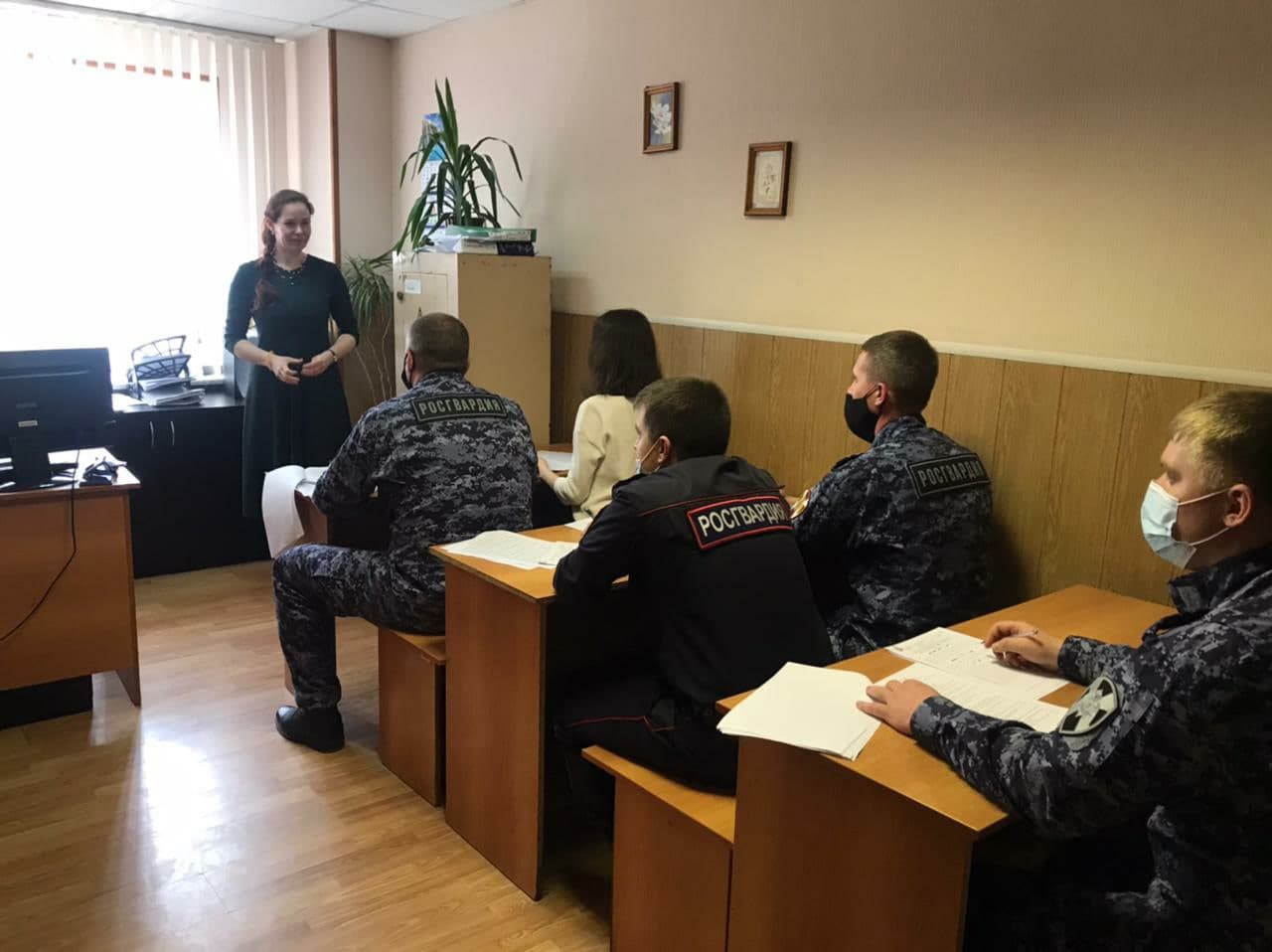 Ознакомительное мероприятие «Общего Дела» в Управлении вневедомственной охраны войск национальной гвардии России по Ростовской области