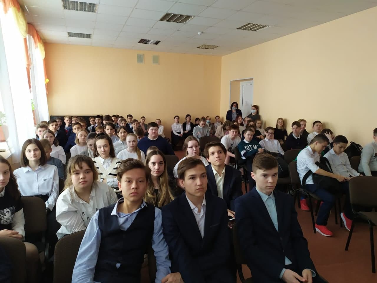 Продолжение профилактической работы с 7-ми классами школы №7 Альметьевска