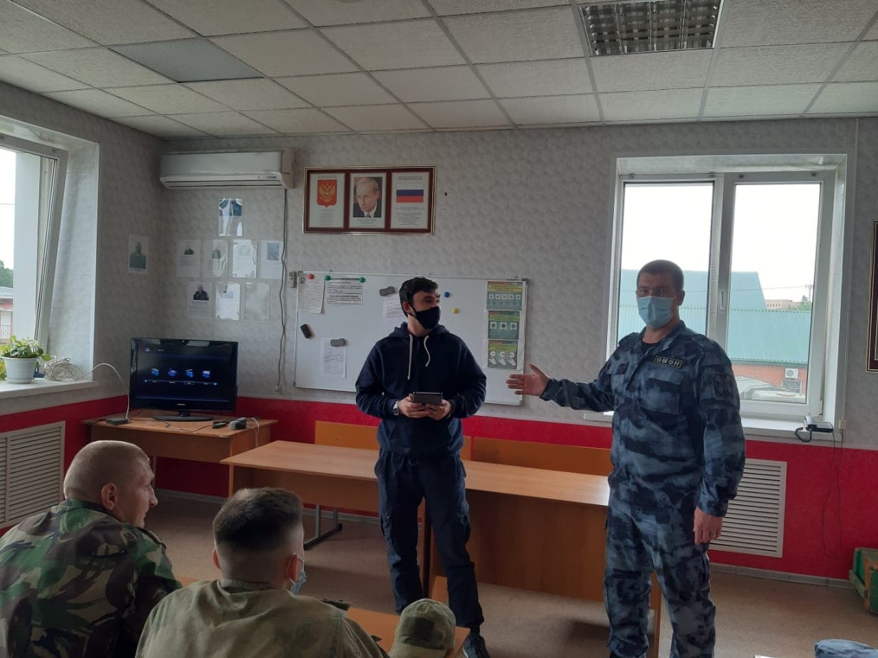 Профилактическое мероприятие на базе Волгоградского ОМОНа