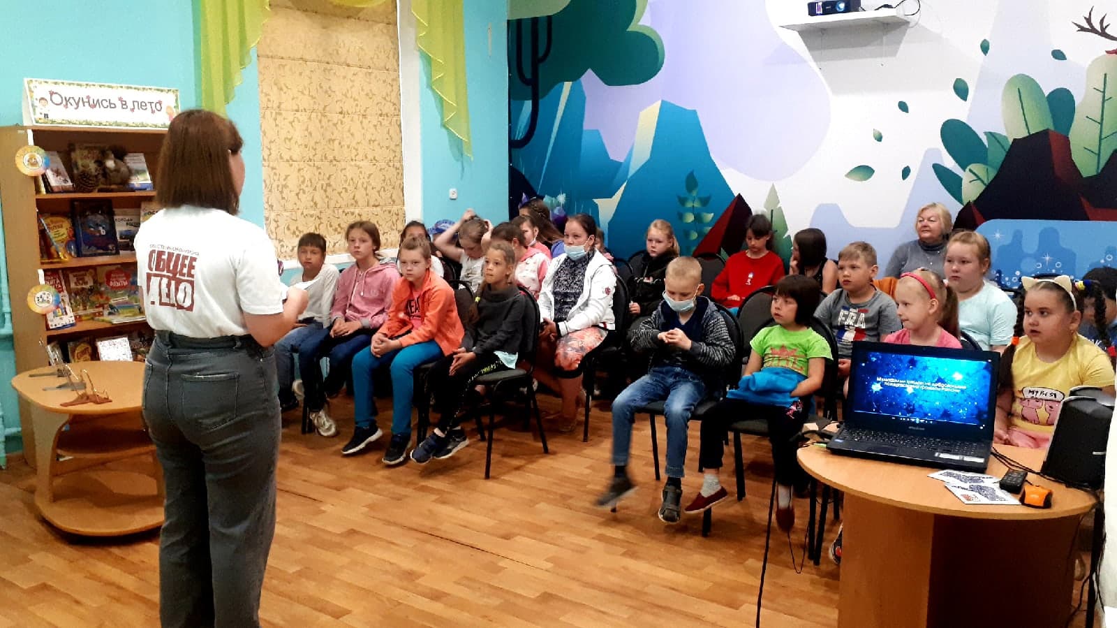 Познавательные встречи с ребятами краснокамской школы №10 прошли в Центральной детской библиотеке им. П.П.Бажова