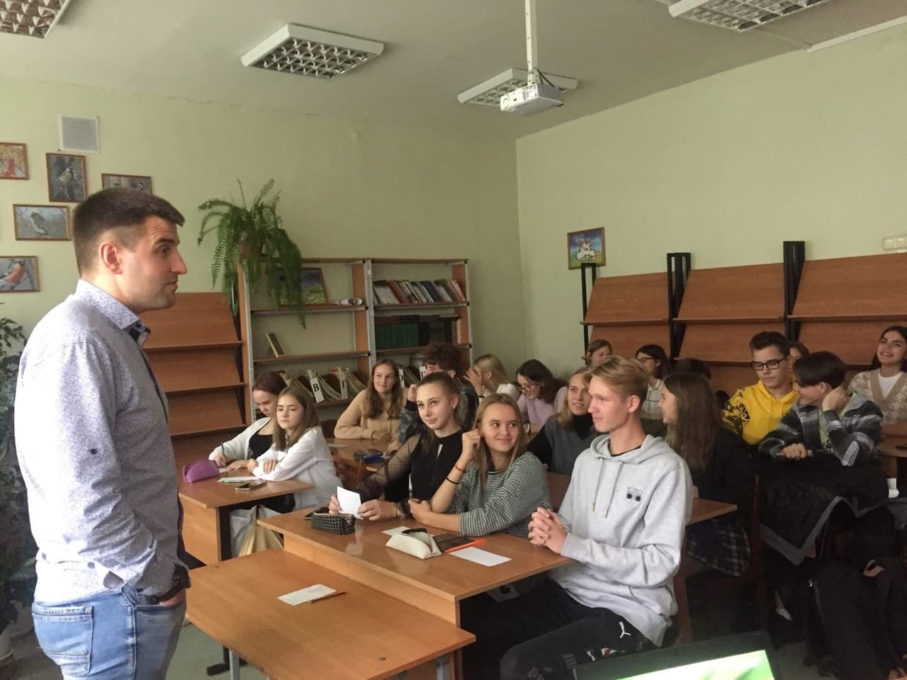 Урок «Общего Дела» для ребят 9 класса череповецкой школы №33