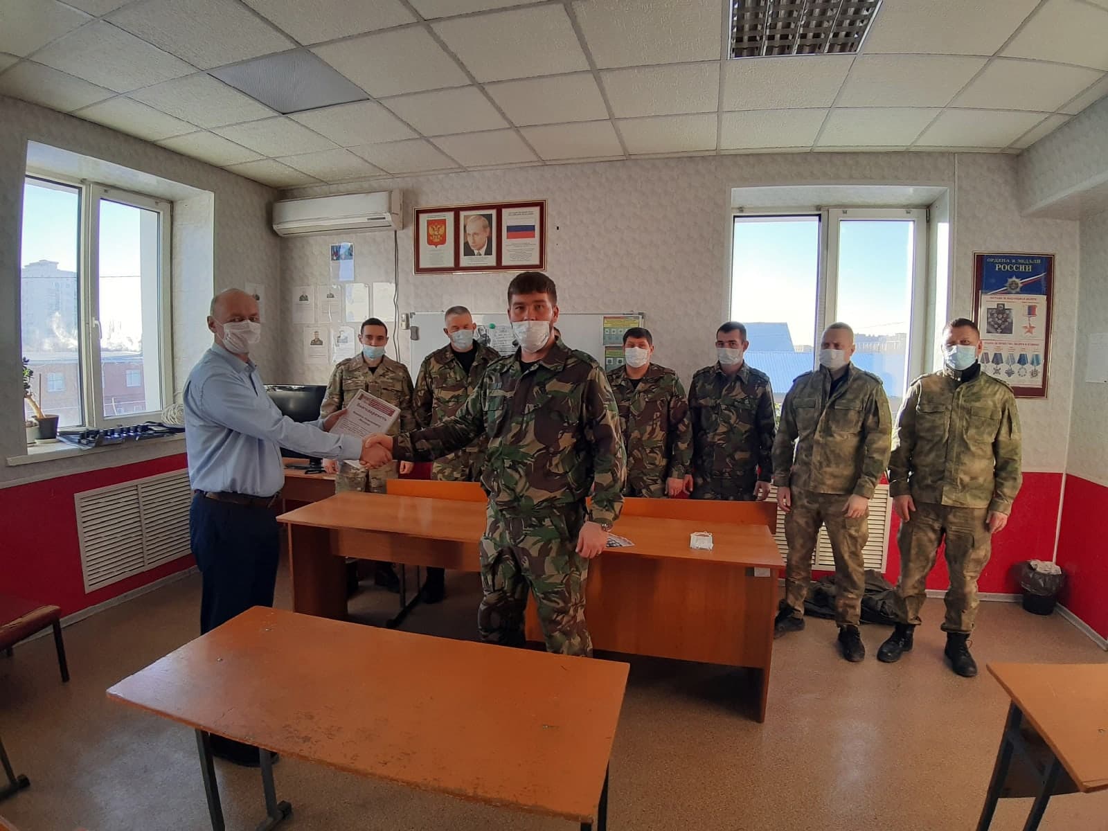 В Волгоградской области прошло финальное в 2021 году мероприятие «Общего Дела» в ОМОНе