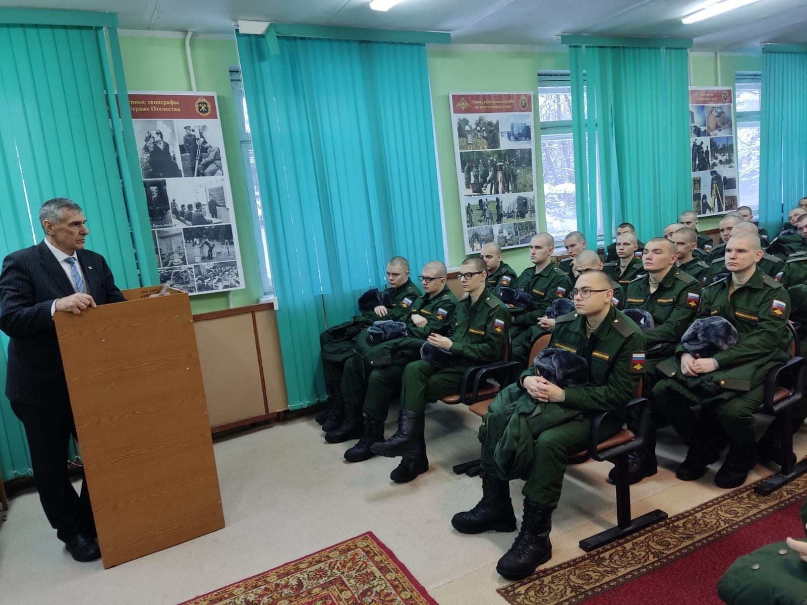 Профилактические мероприятия в воинской части №73535