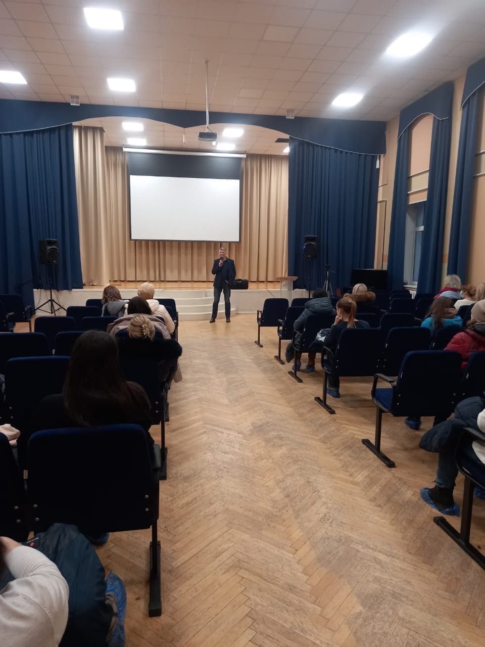 Разговор с родителями школы города Видное