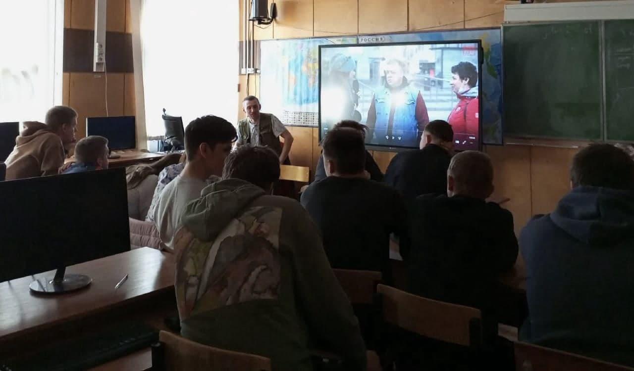 Очередная встреча со студентами Вытегорского политехнического техникума
