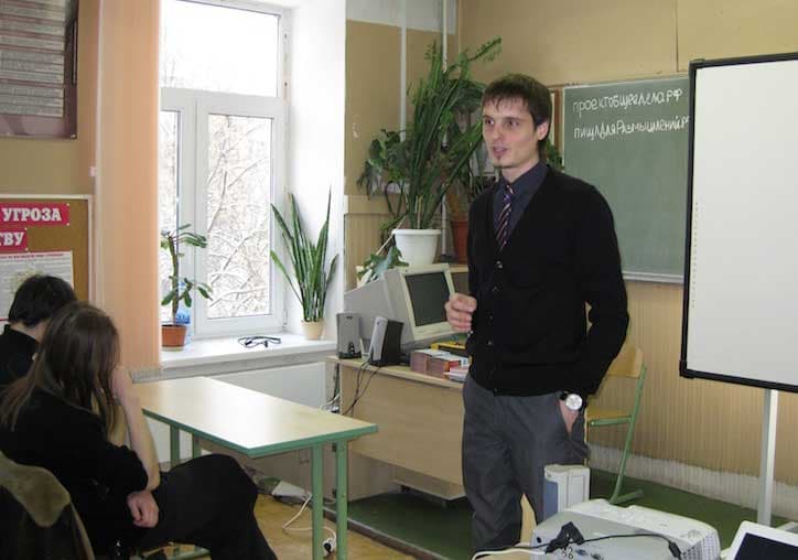 17.01.12 Программа «Общее дело» для учащихся Колледжа Художественных Ремесел № 59 г. Москва