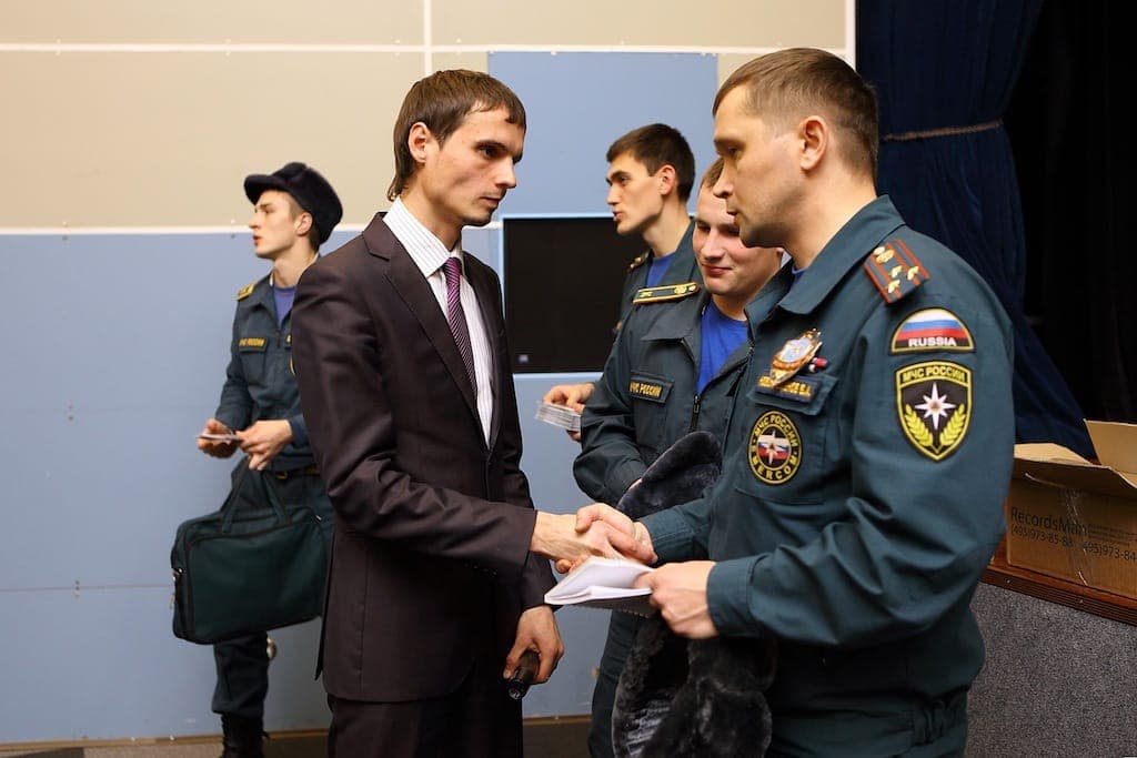 16.11.12 Просветительская встреча в Академии государственной противопожарной службы МЧС России на тему «Правда о курении»