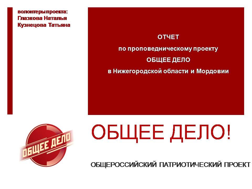 25.01.13 отчет активистов Нижегородской области за 2012 год